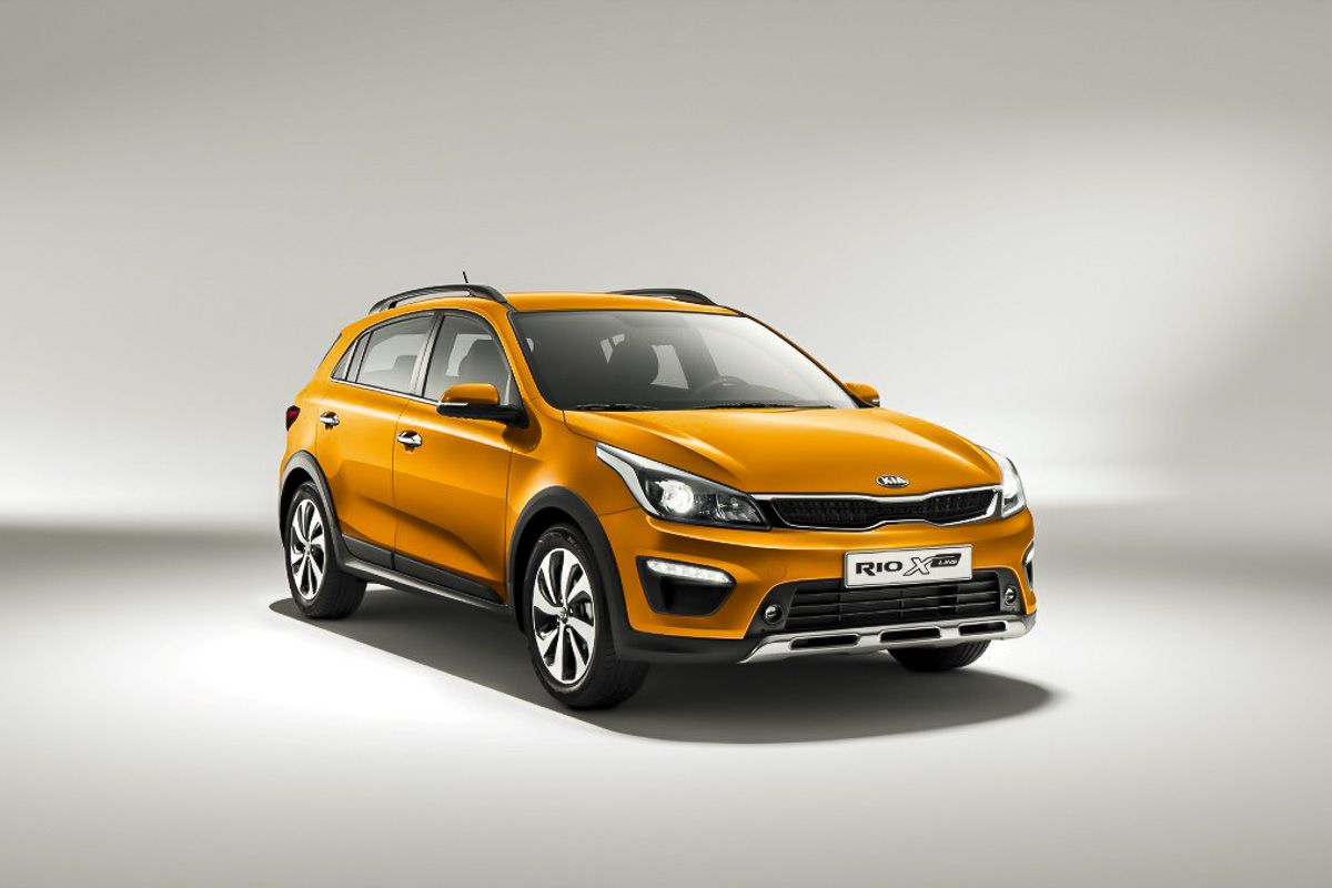 Kia Rio x-line, ноябрь 2017 Kia Rio x-line 2017